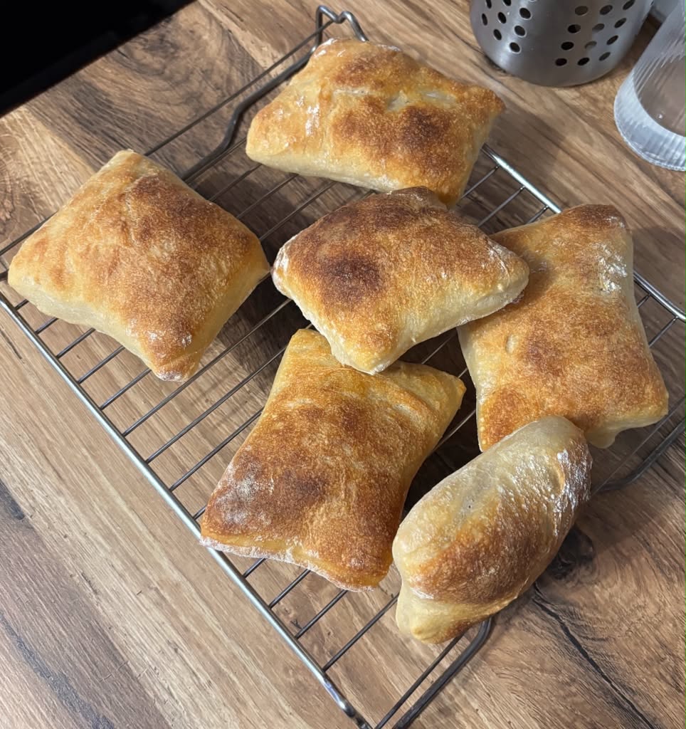 Kovászos ciabatta