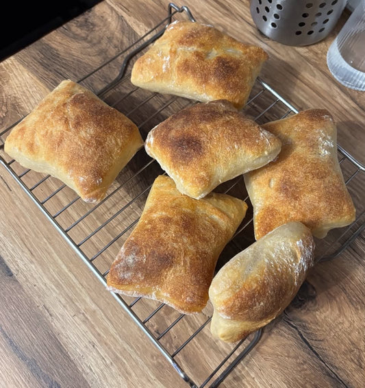 Kovászos ciabatta